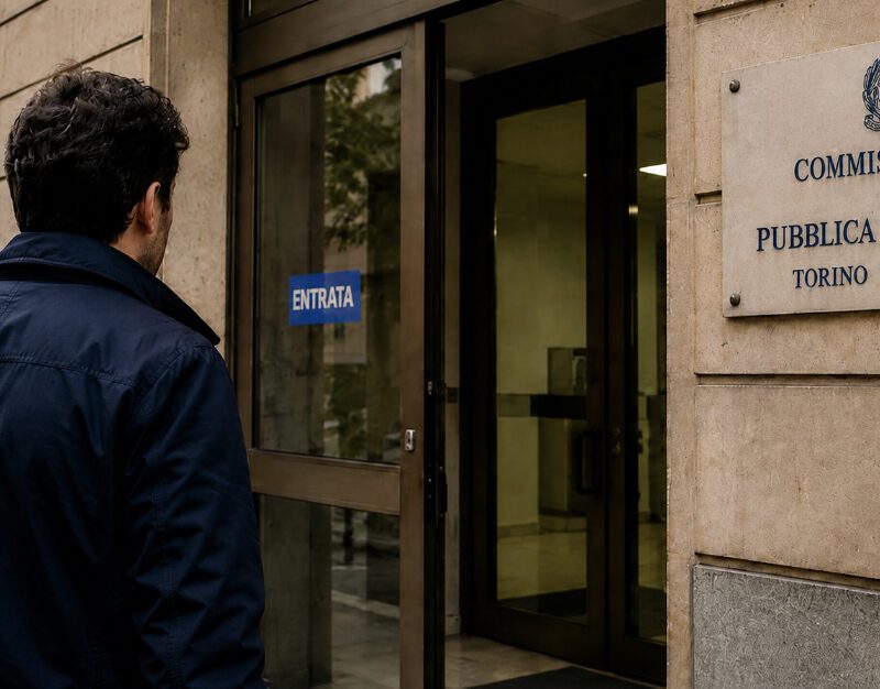 Verbale di identificazione presso la polizia giudiziaria
